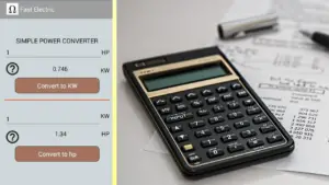 fast electrical calculator free app