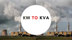 KW to KVA Converter and Formula