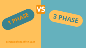 Single phase vs three phase power