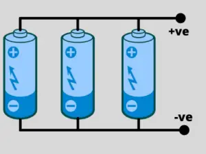 Connecting batteries in series vs parallel