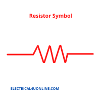 Electrical Resistor Symbol 