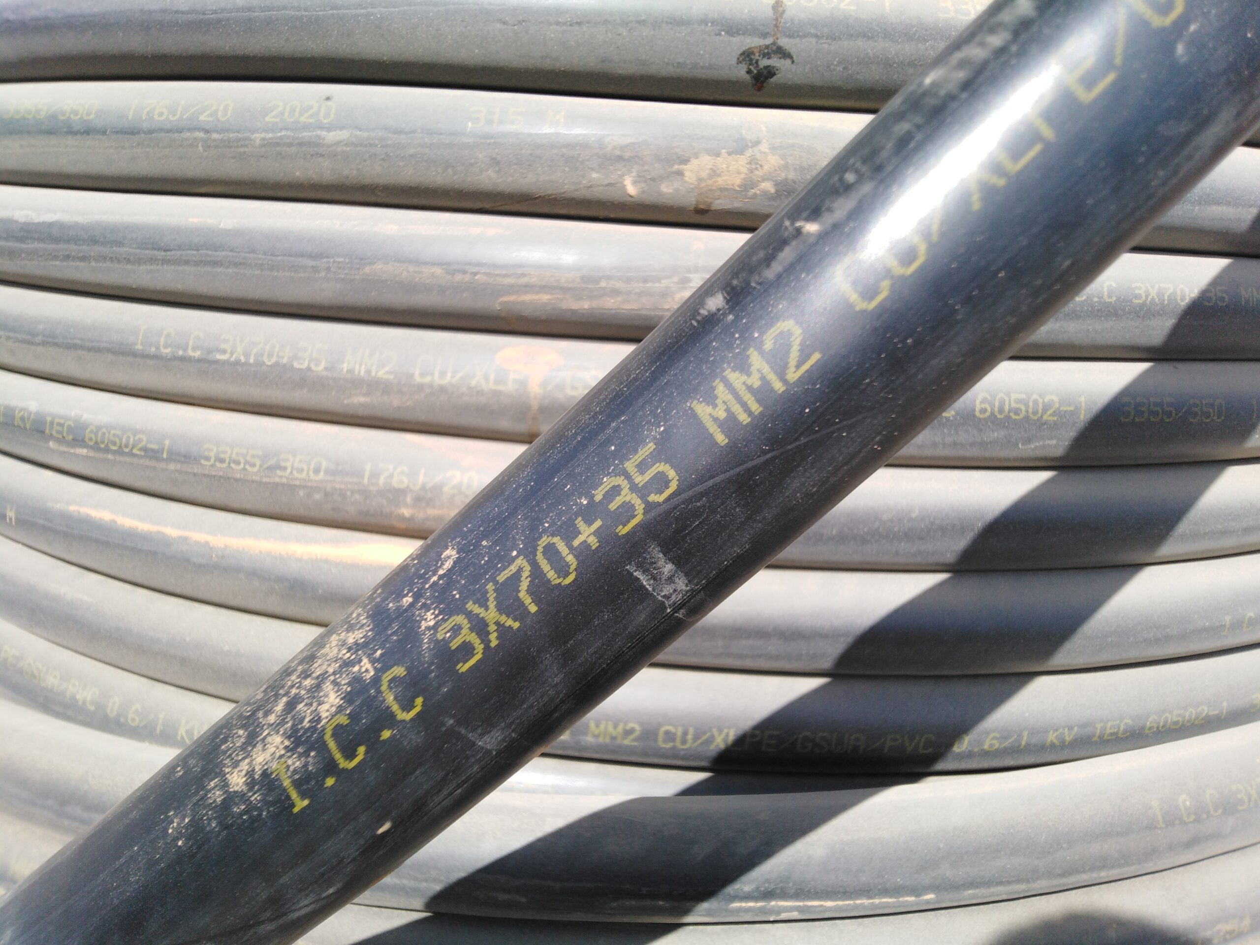 Electrical Cable 3*70+35mm2