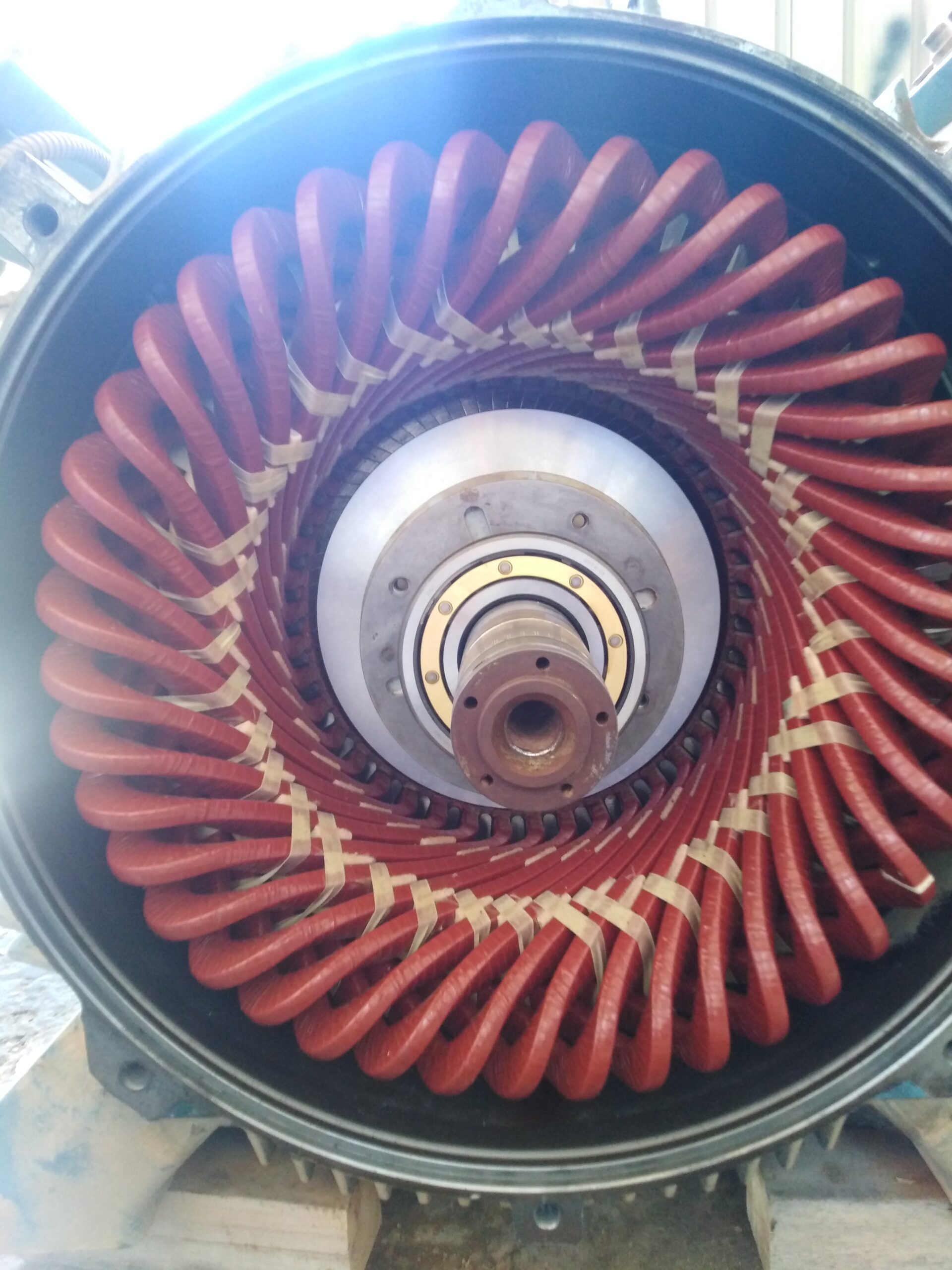 Electric Motor Winding – Copper Bars Winding
